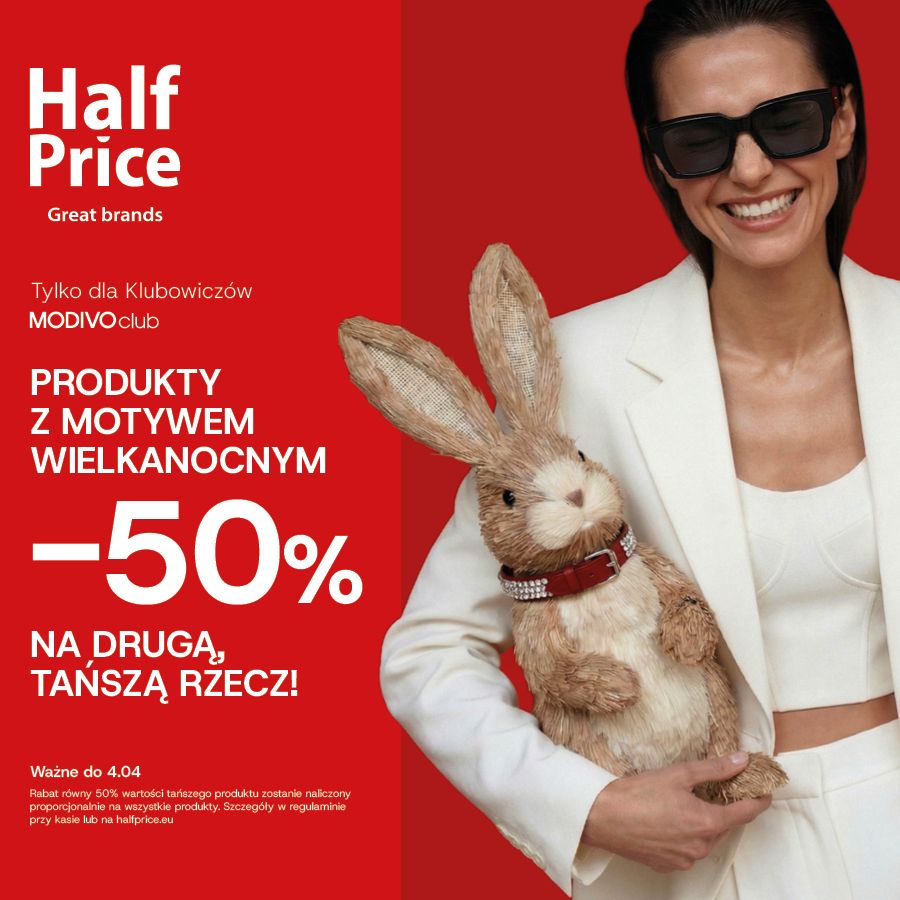 -50% na drugi tańszy